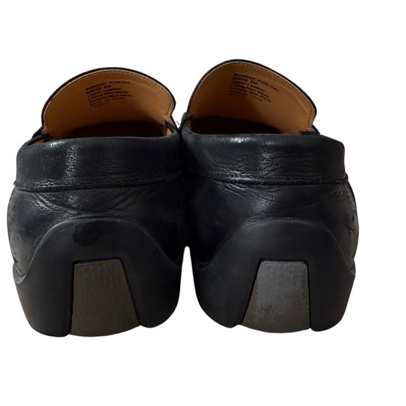 Kenneth Cole Men’s Black Leather Perforated Loafers Size 9M main image 4